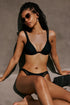Sarda Holt Flexi Wire Bikini Top Black